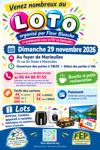 affiche loto 2026