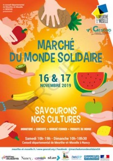 Marché du Monde Solidaire 2019 à Nancy (54)