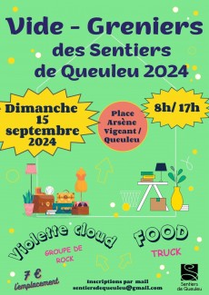 affiche vide-grenier du 15/09/2024